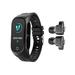 2-In-1 Smart Watch Earbuds Fitness BT5.0 Headphones Pedometer Calorie Counter Activity Smart Bracelet Wrist Band Sleep Monitor