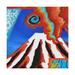 Volcano in Pop Art - Canvas