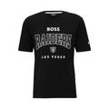 Men's BOSS X NFL Black Las Vegas Raiders Huddle T-Shirt