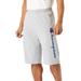 Men's Big & Tall Champion® Reversible Athletic Short by Champion in Navy Grey (Size 5XL)