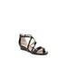 Women's Yolanda Dressy Sandal by LifeStride in Black (Size 8 1/2 M)