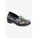 Extra Wide Width Women's Laurie Slip On by Easy Street in Garden Patent (Size 11 WW)