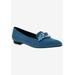 Women's Fabulous Ii Loafer by Bellini in Blue Microsuede (Size 11 M)