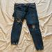 Free People Jeans | Free People Distressed Denim Jeans | Color: Blue | Size: 28