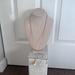 J. Crew Jewelry | J Crew Long Lanyard Gold Tone Necklace Crystal Cluster Pendant Faux Pearl Ball | Color: Gold/White | Size: Os