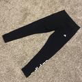 Adidas Pants & Jumpsuits | Adidas Womens Leggings With Logo On The Leg, Black And White, Size Medium Nwt | Color: Black/White | Size: M