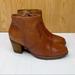 Madewell Shoes | Madewell 1937 Winston Ankle Booties Boots Cognac Tan Brown Leather Size 7 | Color: Orange/Tan | Size: 7