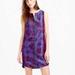 J. Crew Dresses | J. Crew Midnight Floral Sleeveless Shift Dress | Color: Blue/Purple | Size: 10