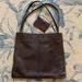 J. Crew Bags | J. Crew Vintage Brown Leather Bag Euc | Color: Brown | Size: See Listing