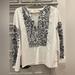 Tory Burch Tops | Like New Tory Burch Embroidered Top | Color: Black/Red/White | Size: 6