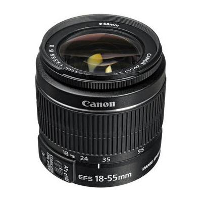 Canon EF-S 18-55mm f/3.5-5.6 IS II Lens (White Box) 2042B002WB