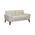 Porter Designs Modena Top Grain Leather Loveseat, Cream - Porter Designs 02-204-02-0194