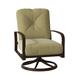 Woodard Fremont Outdoor Rocking Metal Chair in Brown | 35.5 H x 28.25 W x 35.75 D in | Wayfair 9U0477-48-05A