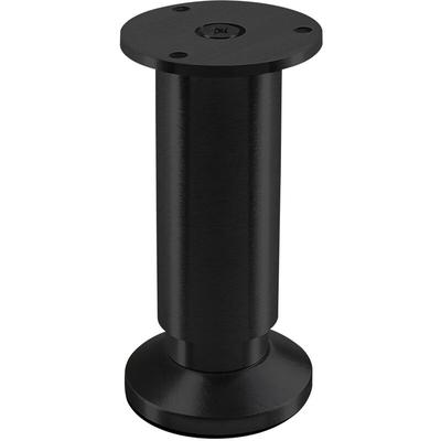 So-tech - Möbelfuß alpha schwarz eloxiert Höhe 120 mm Image