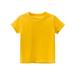 B91xZ Boys Graphic Tees Toddler Kids Girls Boys Short Sleeve Basic T Shirt Casual Summer Tees Shirt Tops Solid Color Toddler Tops Boys Size 8 Years