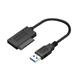 Lomubue SATA Cable Driver Free Plug And Play Wide Compatibility Intelligent Chip Hot-swapping Data Transfer Lightweight Sata to USB 2.0 Adapter Cable Computer Accessories