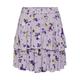 YAS Damen Minirock YASFENNY HW SKIRT, lila, Gr. L