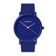 Sekonda Palette Ladies 36mm Quartz Watch in Blue with Analogue Display, and Blue Silicone Strap 40552