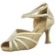 Diamant Women's 020-087-017 Damen Tanzschuhe-Standard & Latein Ballroom Dance Shoes, Gold Gold Magic, 5.5 UK