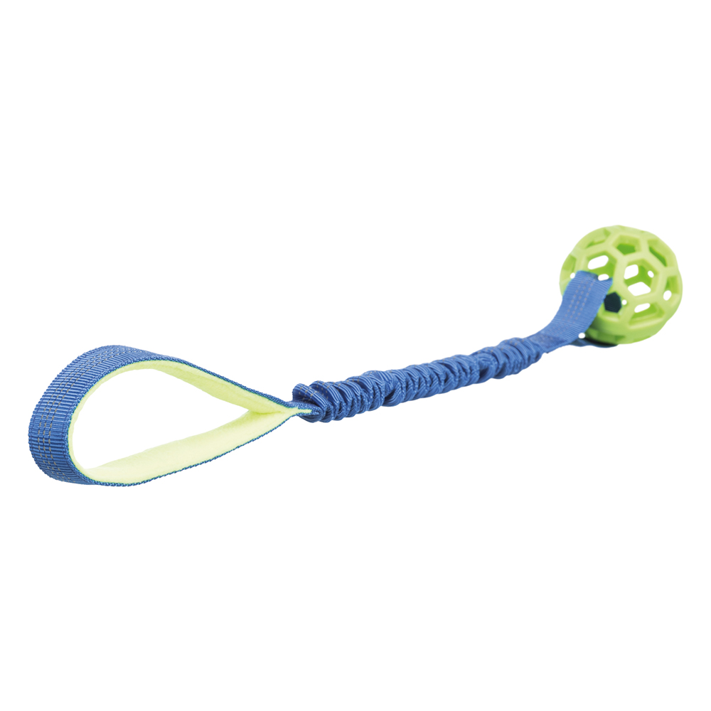 Trixie Bungee Tugger with Ball Dog Toy 48 cm, Ø 7 cm