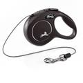 flexi New Classic Lead For Cats & Small Pets | Black