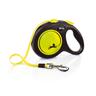 flexi New Neon Retractable Dog Leash 5m | L up to 50kg Dog Weight