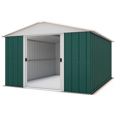 Gerätehaus YARDMASTER "Bayern 1013", grün, Stahlblech, Gerätehäuser, Metall Image