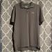 Under Armour Shirts | Mens Under Armour Grey And Orange Polo | Color: Gray/Orange | Size: L