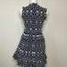 Kate Spade Dresses | Kate Spade Navy And White Eyelet Wrap Dress | Color: Blue/White | Size: 2