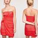 Free People Dresses | Free People Oceanside Crochet Mini Dress Nwt | Color: Red | Size: S
