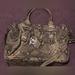 Michael Kors Bags | Authentic Michael Kors Snake Print Handbag With Crossbody Strap Brown Black | Color: Brown/Silver | Size: Os