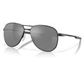 Oakley OO4147 Contrail Sunglasses - Men's Satin Black Frame Prizm Black Polarized Lens 57 OO4147-414704-57