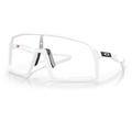 Oakley OO9406 Sutro Sunglasses Matte White Frame Clear Photochromic Lens 37 OO9406-940699-37
