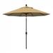 California Umbrella 9' Pacific Trail Series Patio Umbrella With Bronze Aluminum Pole Aluminum Ribs Push Button Tilt Crank Lift With Olefin Champagne Fabric - California Umbrella GSPT908117-F67