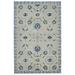 Romania Newburg Light Blue Hand-Hooked Wool Area Rug 8'x10' - Amer Rug ROM20810