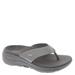 Skechers Performance Go Walk Arch Fit-Dazzle - Womens 6 Grey Sandal Medium