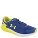 Under Armour BGS Charged Rogue 3 Running Shoe - Boys 5 Youth Blue Running Medium