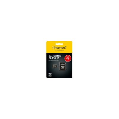 Intenso - sd MicroSD Card 32GB Class10 inkl. sd Adapter (3413480)