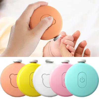 Coupe-ongles électrique pour bébé polisseuse à ongles pour enfant kit de soins pour bébé ensemble