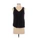 Alfani Sleeveless Top Black Halter Tops - Women's Size X-Small