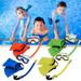 UDIYO 1 Set Kids Mask Fin Snorkel Set for Boys and Girls with Panoramic Snorkel Mask Diving Goggles Snorkel Swim Fins for Snorkeling Swimming Freediving