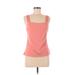 Apt. 9 Sleeveless Top Pink Scoop Neck Tops - Women's Size Medium