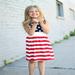 Herrnalise Toddler Kids Baby Independence Day Dress Flag Printing Dress