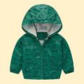 Baby Deals!Toddler Girl Clothes Clearance YANHAIGONG Baby Summer Clothes 2-7 Years Baby Toddler Kids Baby Boys Girls Fashion Cute Cartoon Flowers Car Pattern Windproof Jacket Hooded Coat