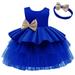 B91xZ Prom Dress 2023 New Children s Dress Lace Wedding Skirt Princess Dress Attended The Party To plus Size First Dress BU2 1-2Years