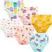 6 Packs Toddler Girls Underwear Girls Cotton Panties Size 2T 3T 4T 5T 6T 7T