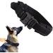Tactical Dog Collar Nylon Adjustable K9 Collar Military Dog Collar Heavy Duty Metal Buckle with Handle