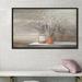 Gracie Oaks 'Pussy Willow Still Life I' Acrylic Painting Print on Canvas in White | 31.5 H x 63.5 W x 2 D in | Wayfair