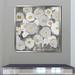 Ebern Designs 'Bohemian Bouquet III Warm' Acrylic Painting Print on Canvas in White/Yellow | 27.5 H x 27.5 W x 2 D in | Wayfair