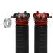 Garage Door Torsion Springs (225 x 1.75 x 31) - Pair | 1 ID Steel Bearing | Left and Right Hand Wound Replacement (Pair)